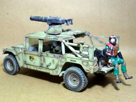 Rare 1998 Battle Squads Assault HUMVEE by Galoob Toys Parts